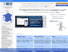 Tablet Screenshot of indexa.fr